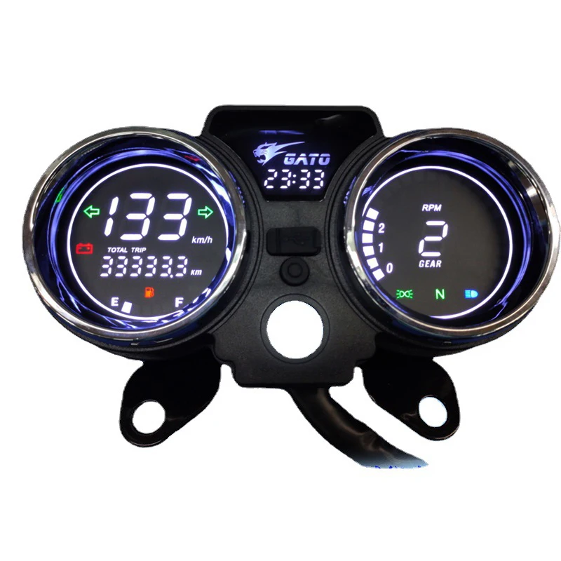 For 150Gato 250cc Prince ITALIKA RC250 Motorcycle Digital Meter Assembly Screen Display Dashboard Modification Accessories