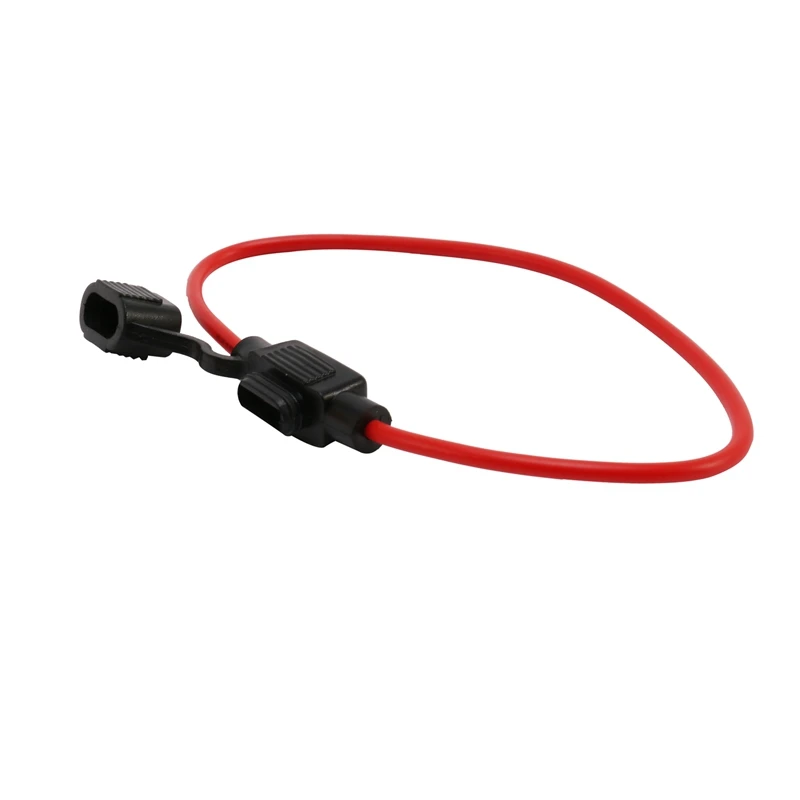 ฟิวส์ฟิวส์2X ฟิวส์ฟิวส์แบบมีสาย14AWG ในตัวสำหรับรถยนต์20A รถยนต์ขนาดเล็ก