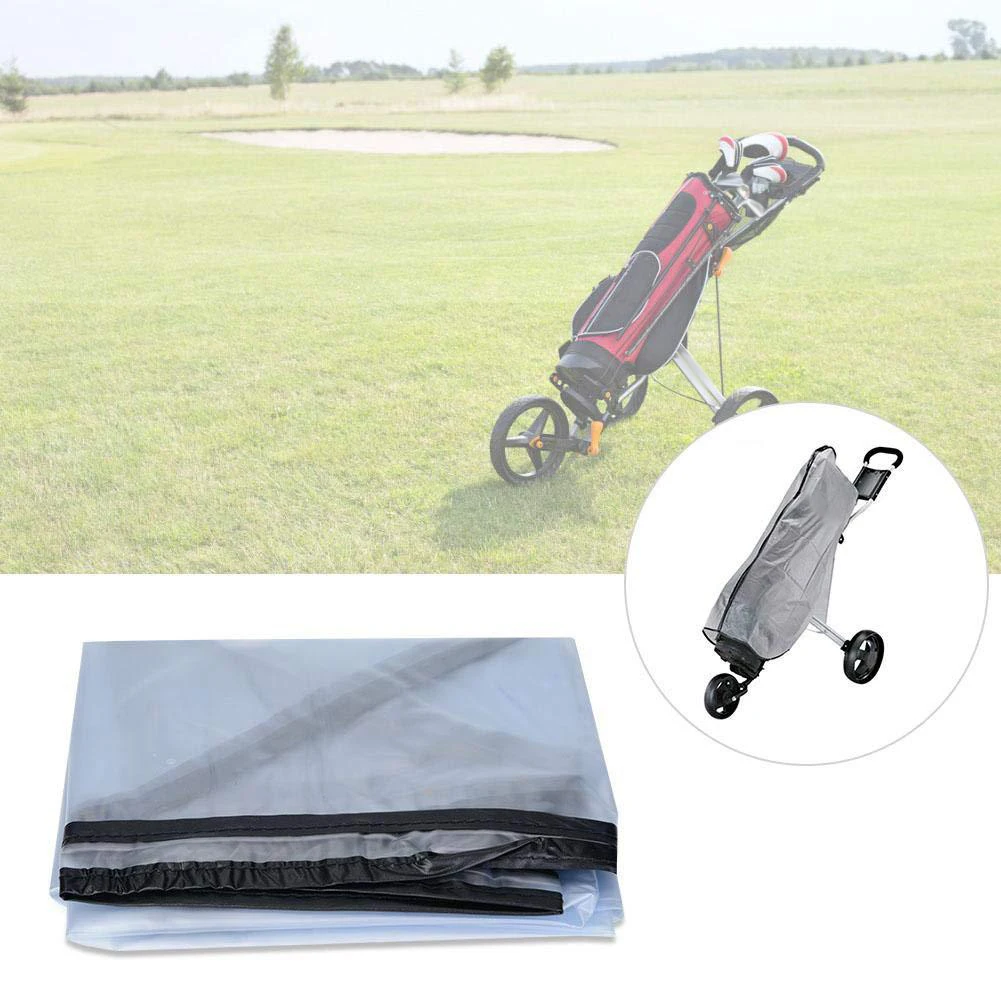 Outdoor Golfing 18cm X 64cm As Pictures Show Clear PVC Hood All Weather Golf Protection Discgolf Dustproof Raincoat