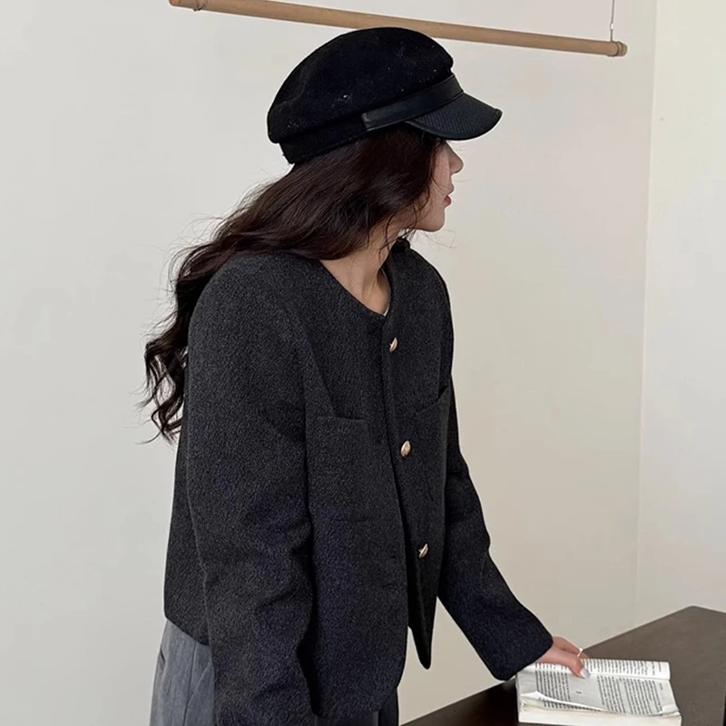 

Стеганое пальто Ele ort, модное женское, осенне-зимнее, теплое, на пуху, без фирменной маркировки