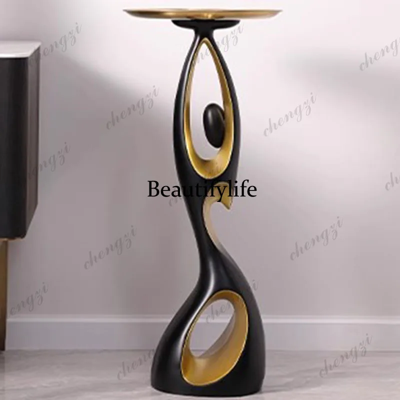 Modern Plastic Coffee Table Standing Aesthetic Unique Space Saving Coffee Table Decoration Mesa Auxiliar Living Room Furniture