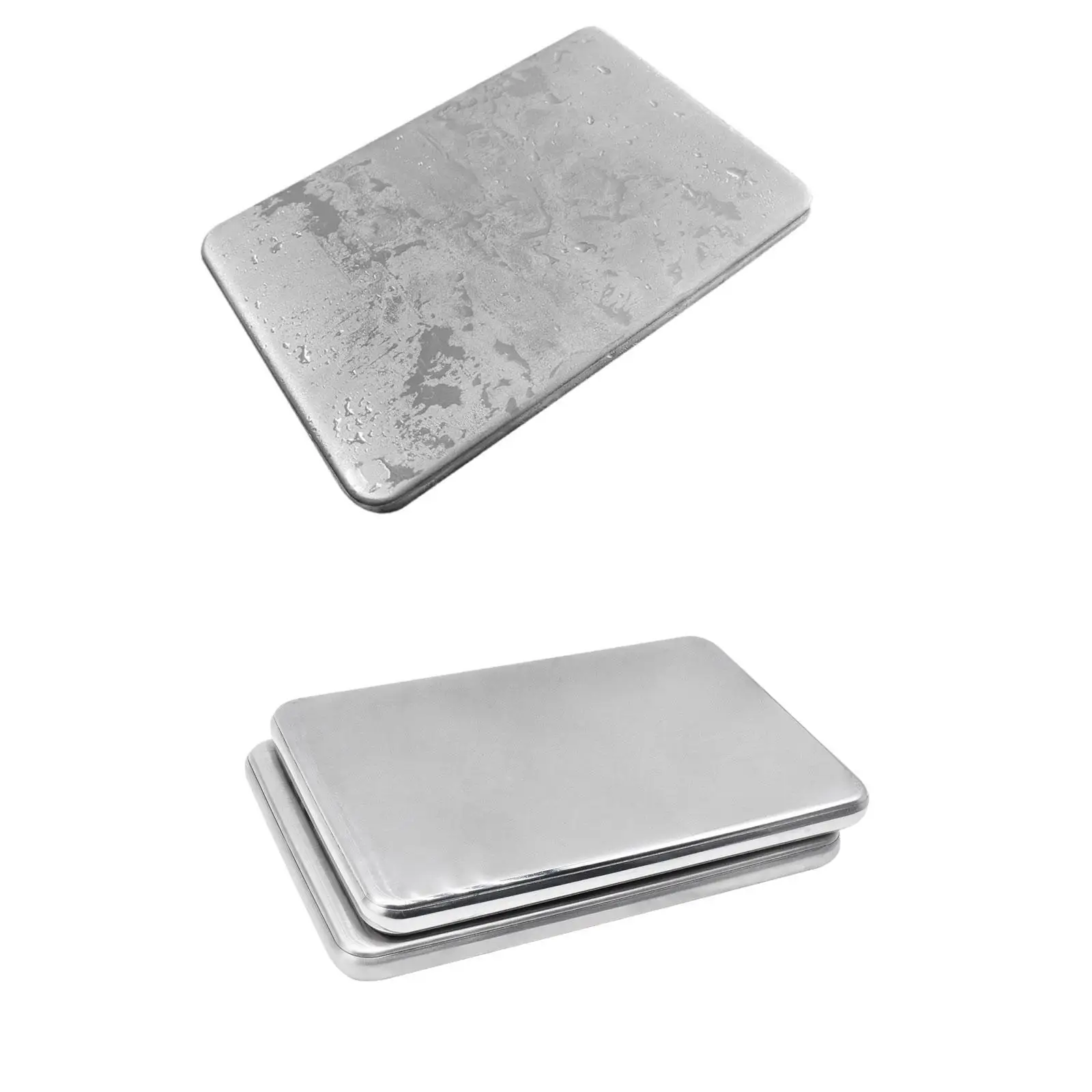 

Stainless Steel Chilled Serving Tray Fruit Serving Dish for Fruit Cocktail