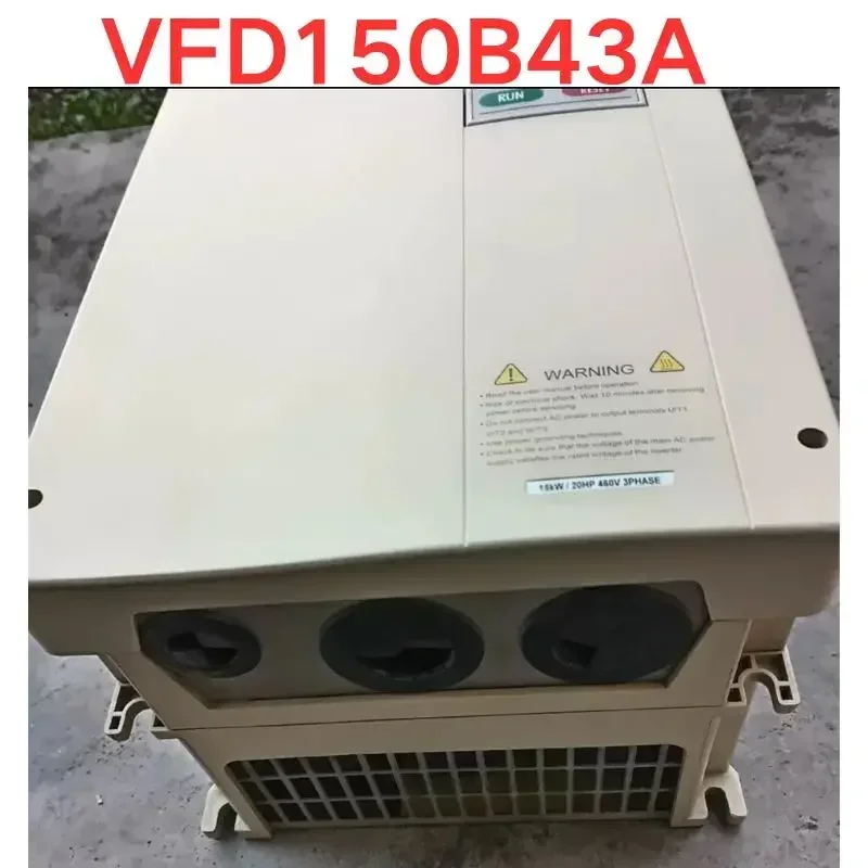 Second-hand test OK Variable frequency VFD150B43A 15KW/380V