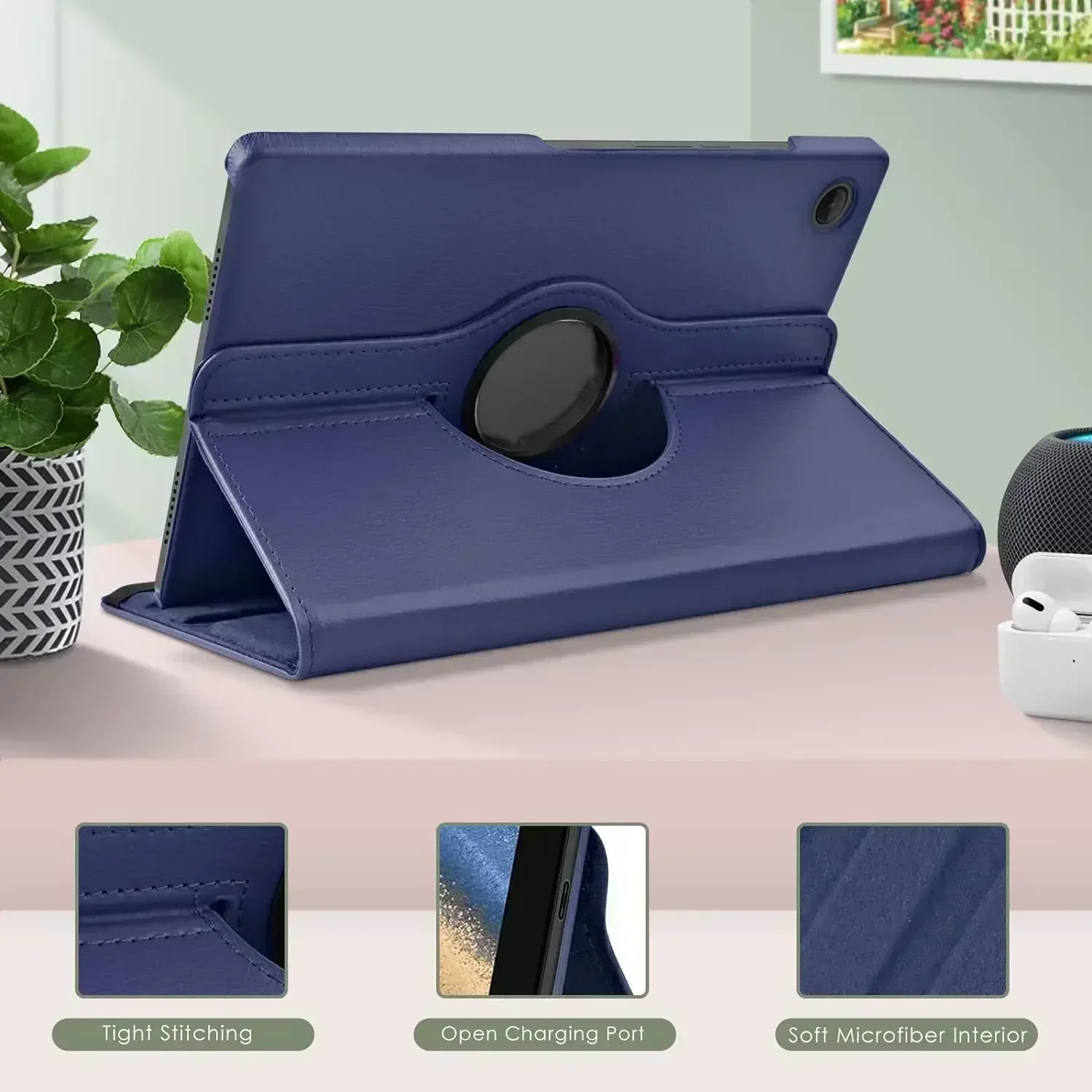 360 Rotating Case for Samsung Galaxy Tab A9+Plus 11 SM-X210 X215 X216 5G Tablet Cover Tab A8 10.5 X200 A7 Lite8.7 T220 X110 Case