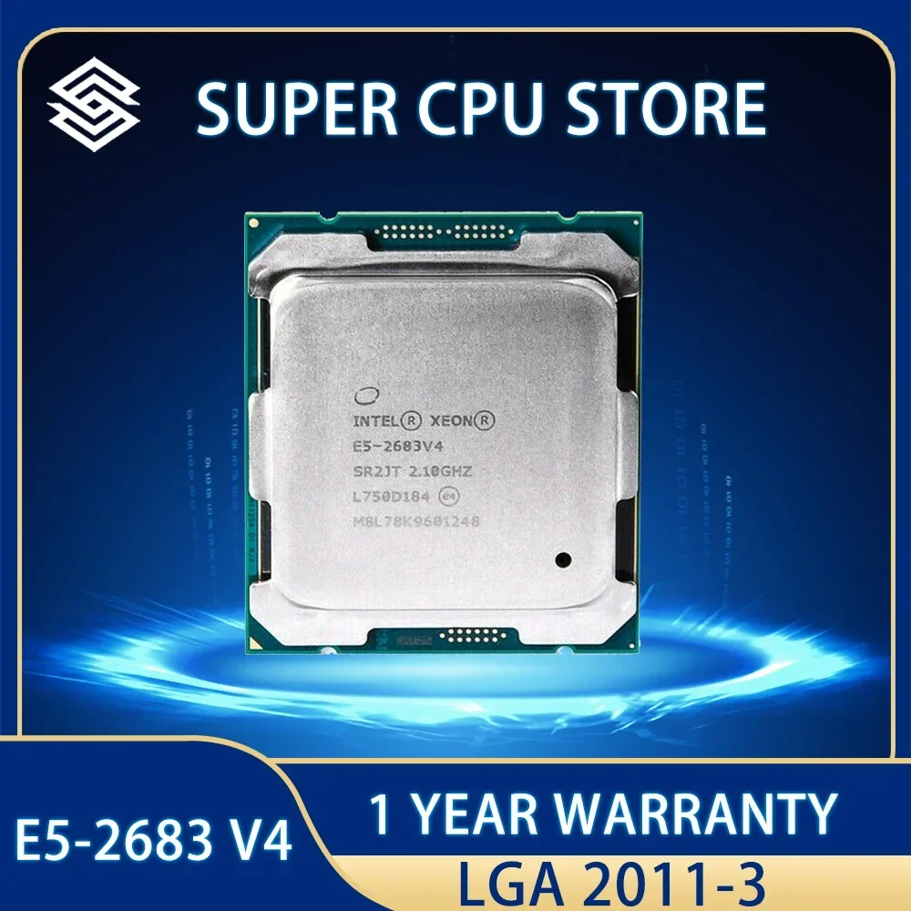 

Процессор Intel Xeon E5 2683 V4 SR2JT, 2,1 ГГц, 16 ядер, 40 м LGA2011-3 E5 2683V4