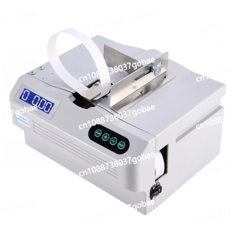 Paper Tape Strapping Electric Intelligent Bills Bundle Automatic Banknote Tying Banding Machine