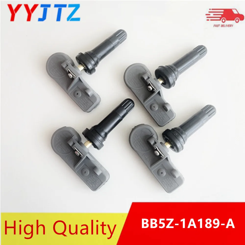 4PCS BB5Z-1A189-A Tire Pressure Sensor For FORD EDGE ESCAPE EXPEDITION EXPLORER F-150 LINCOLN MKC MKS And More