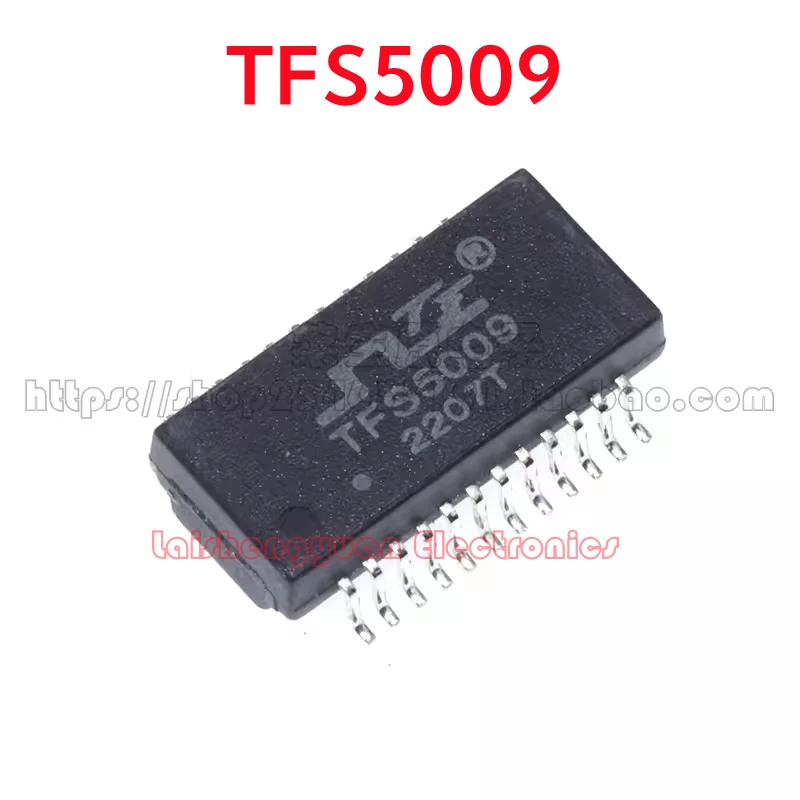 

Новый оригинальный модуль сетевого фильтра, новый модуль-трансформатор TFS5009 SMT SOP-24 Gigabit