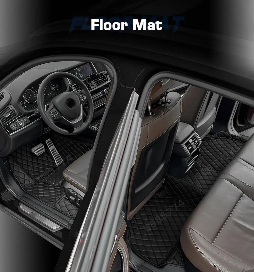 Car Floor Mats For Dodge Journey 7-seat 2009-2018 2017 2016 2015 2014 2013 2012 2011 Custom Auto Foot Pads Interior Accessories