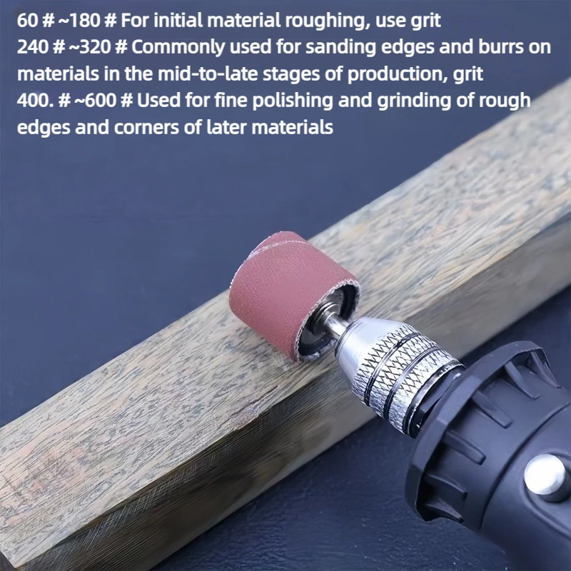 

132Pcs Sanding Ring & Mandrel Set - Electric Grinding Heads for Personalization DIY Jewelry Polishing & Nail Buffing