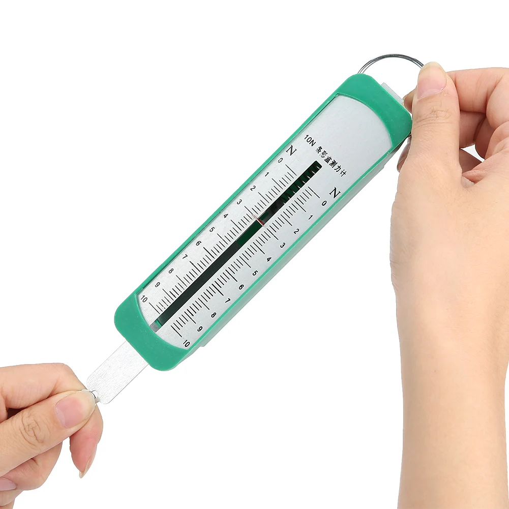 10N Dynamometer Dynamometer Bar Newton Meter 10N Newton Meter Spring Dynamometer Bar Physics Mechanical Experiment Instrument
