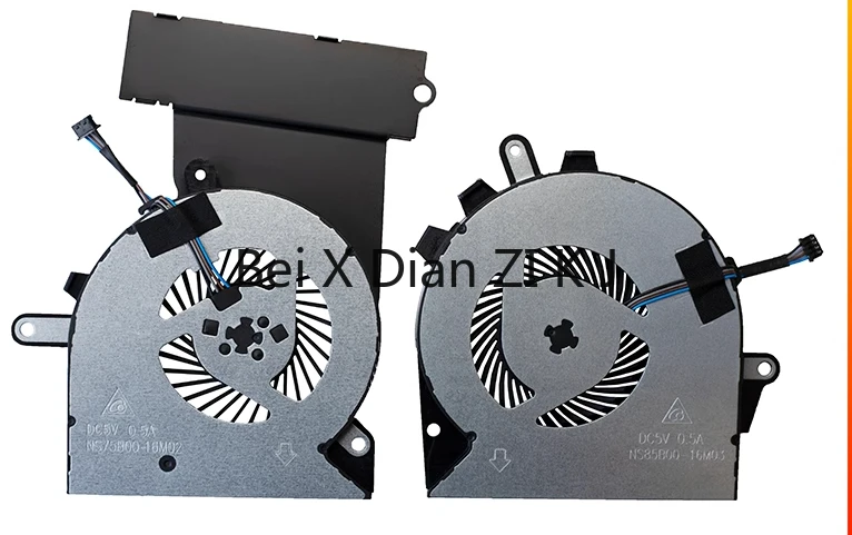 

Fan For HP OMEN 15-CE TPN-Q194 929455 929456-001 NFB74A05H-001 NS75B00-16M02 NS85B00-16M03 NFB76A05H-001