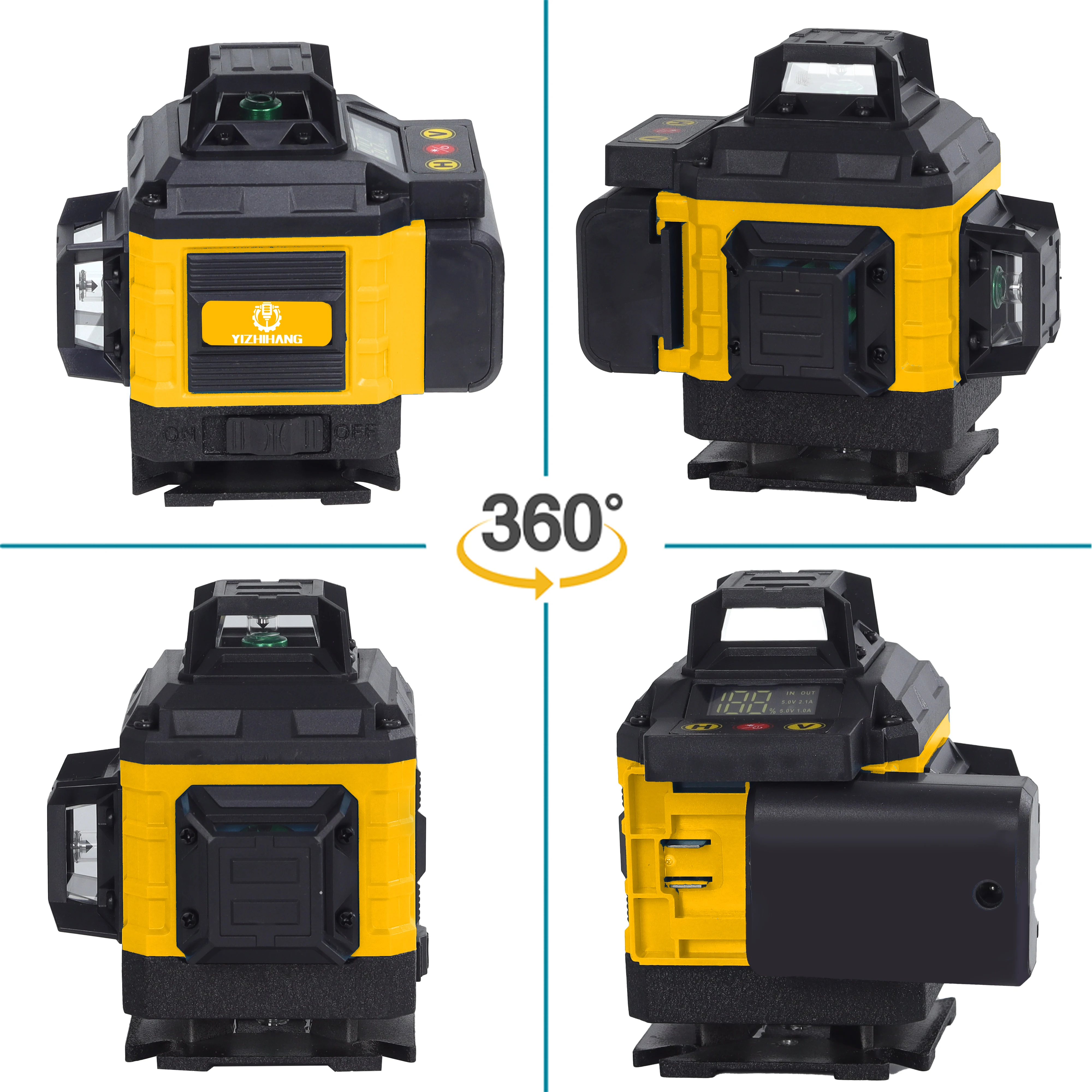 AGL118 OEM Factory-Sold 16-Line 4D Green Level Industrial Grade Digital Combo with Tripod for DIY and Professional Use