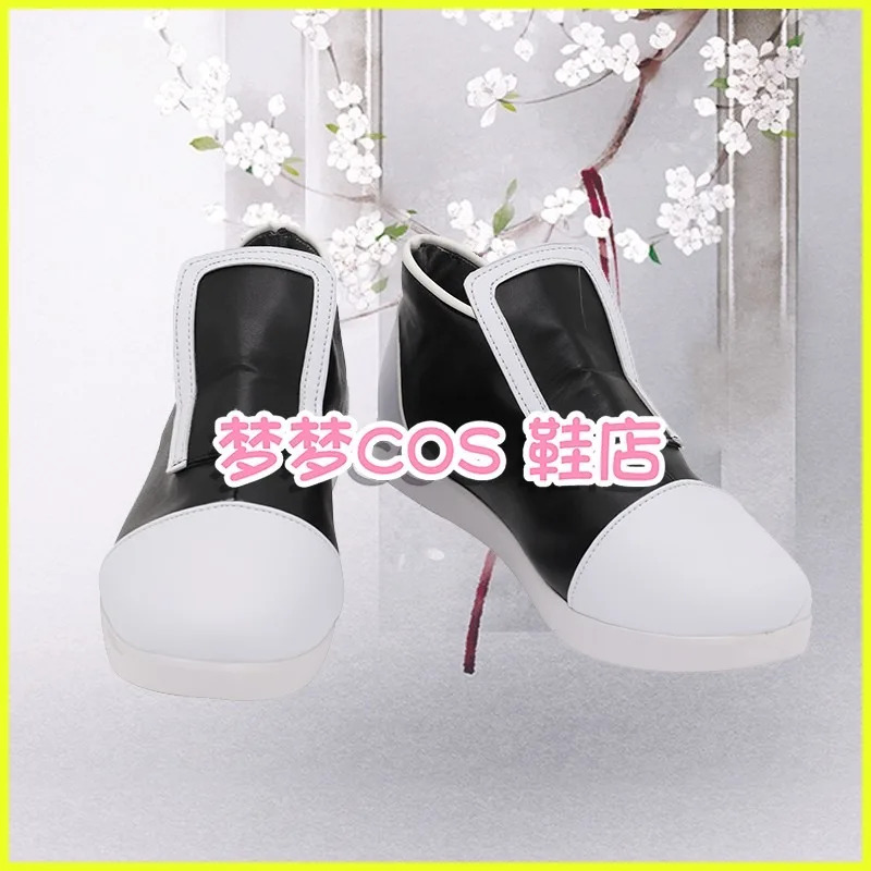 Kemono Jihen Kabane Cosplay Sapatos Botas de couro sintético feitas à mão