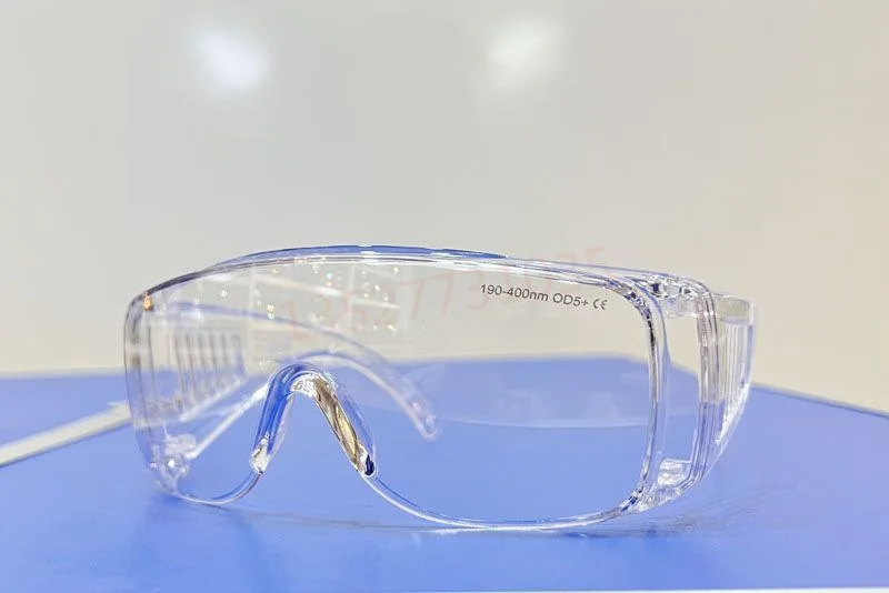 190-400Nm UV UV Laser Protective Glasses Marking and Cutting Quadruple Frequency ND Laser Goggles