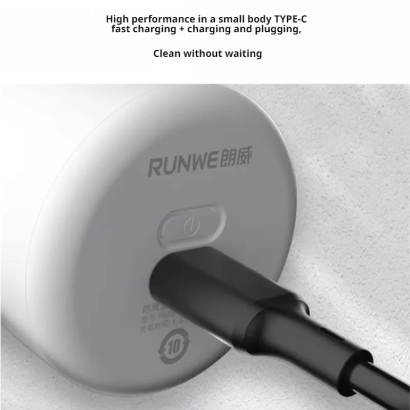 Портативная электробритва, компактная электрическая бритва для автомобиля Longway, дорожная Бритва для бороды с одной головкой