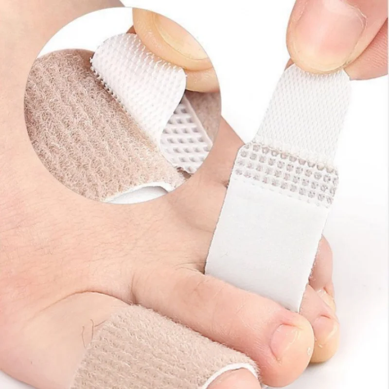 1 個/2 個足指セパレーター外反母趾コレクター昼夜使用男性と女性のための弾性バンド中足指ストレッチャー