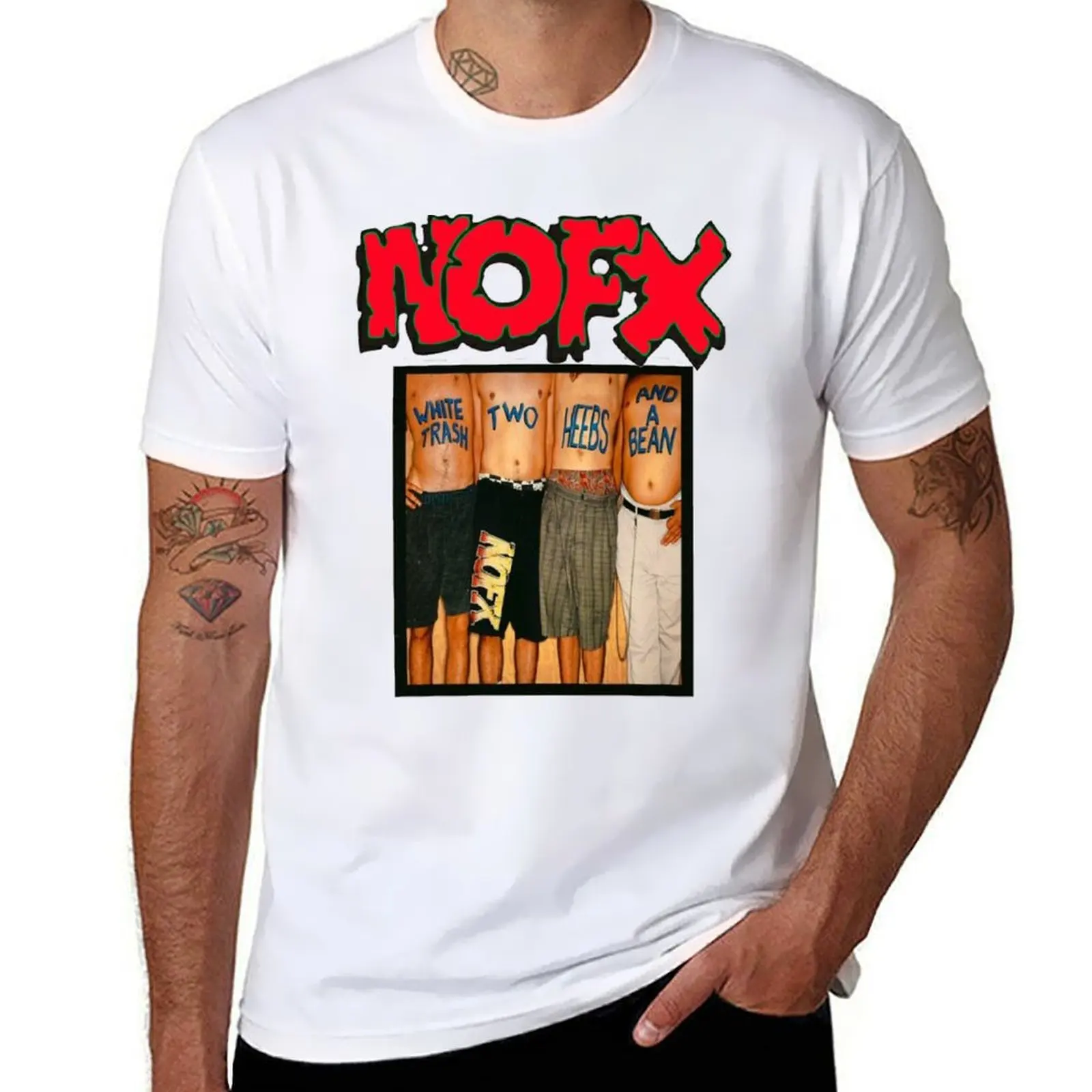 

nofx logo essential T-Shirt man t shirts for men casual t shirts with prints T-Shirt
