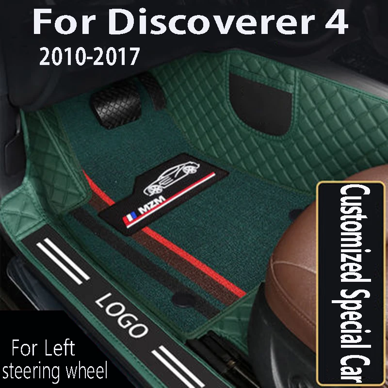 

Car Floor Mats For Discoverer 4 2010 2011 2012 2013 2014 2015 2016 2017 7 seatsCustom Carpets Rugs Auto Interior Covers Accessor