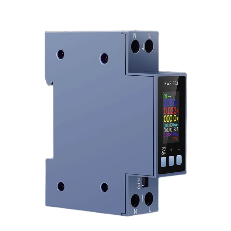 Tester Din Monitors with Color Screen Multifunction Power Energy Tester