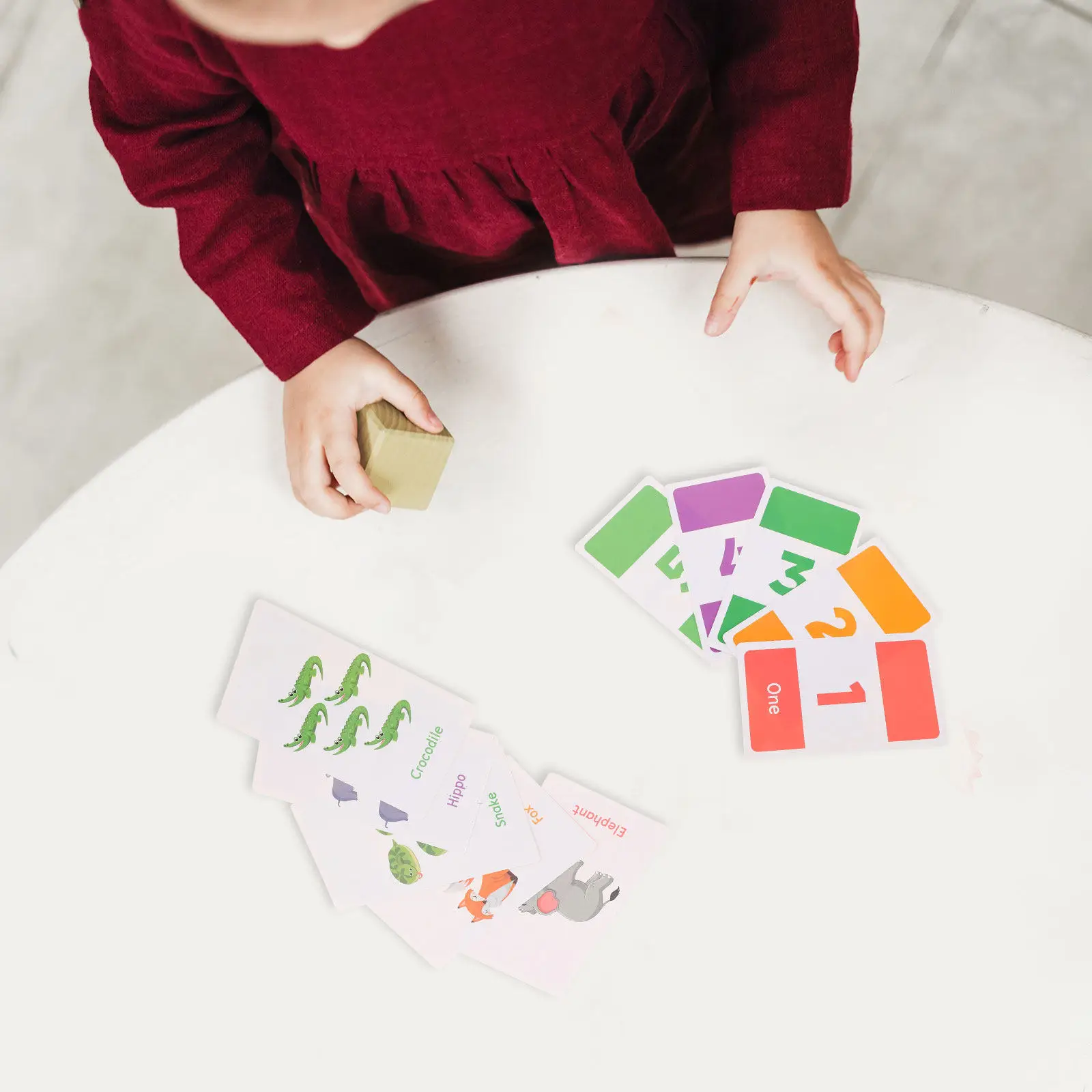 1 Set Of Alphabet Cards 1-100 Educational Sensory Flash Cards For Toddlers Learning Kids Plaything Cognitive Children Games