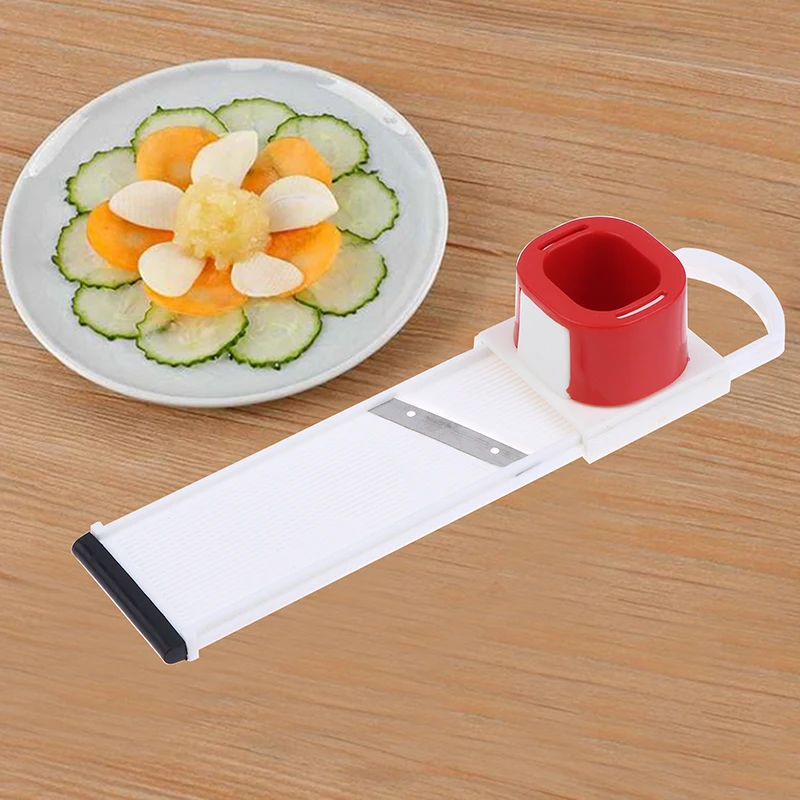 Double-Sided Vegetable Cutting Chopper Home Kitchen Gadgets 2 In 1 Ginger Garlic Cutter Slicer Manual Slicing Grinding Lazy