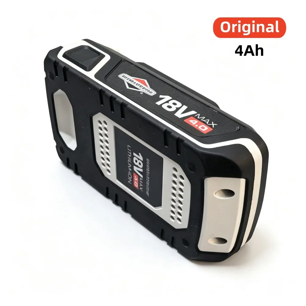 4Ah for BRIGGS STRATTON 18V Max 1697159 for Sprint 18V Electric Lawn Mower Hedge Trimmer Leaf Blower Gardening Tools Battery