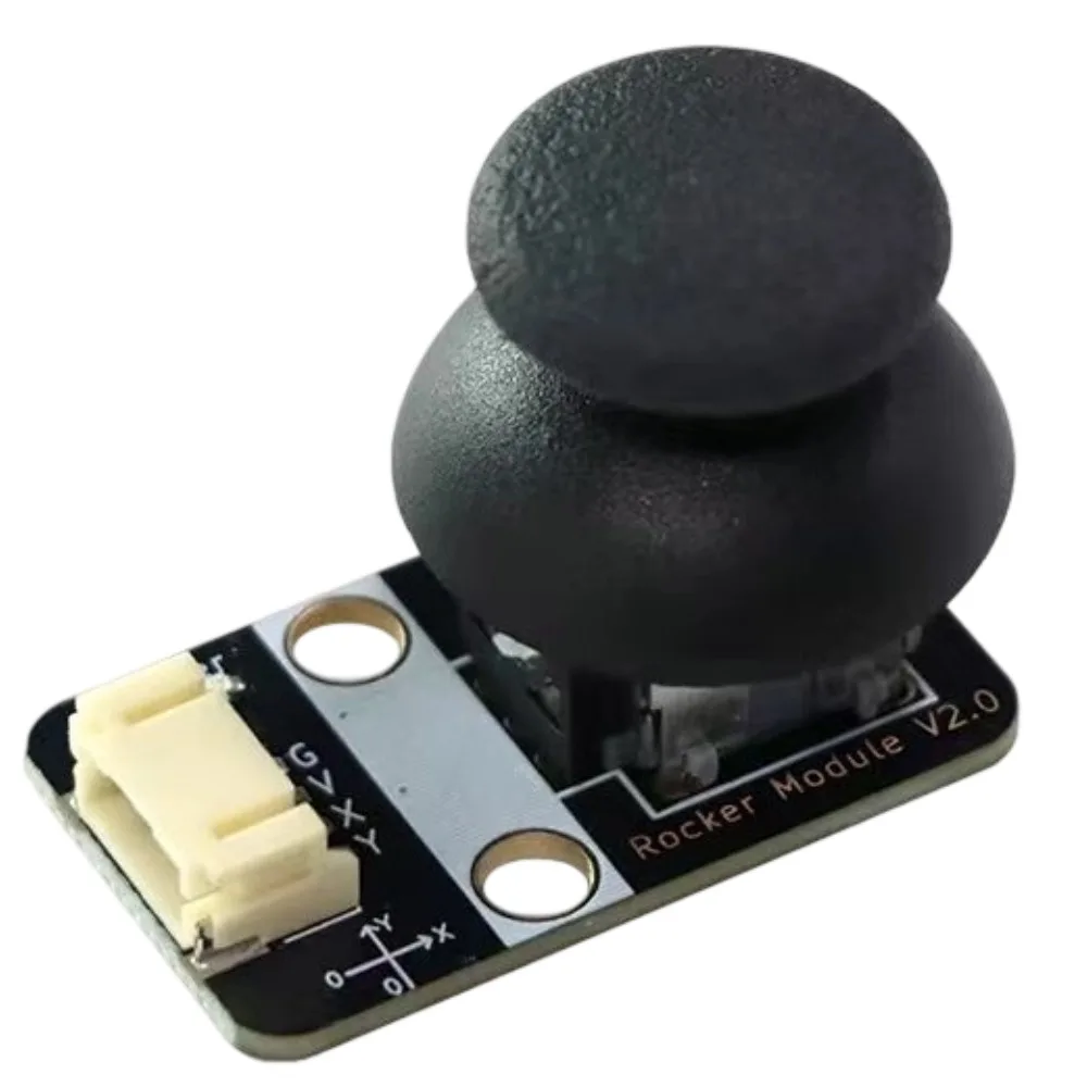 4-Wire Joystick Module with X/Y Axis Direction Detection, Protective Shell and PH2.0 Interface for  Arduino ESP32 Microbit