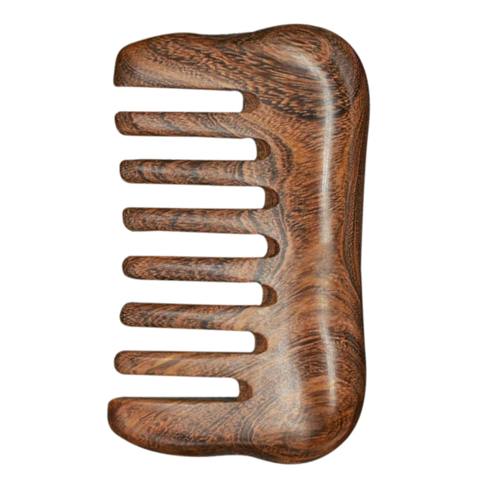 

Massage Comb Scrapping Vintage Relief Tool Sandal Hair Massaging Sandalwood for Scraping Smooth