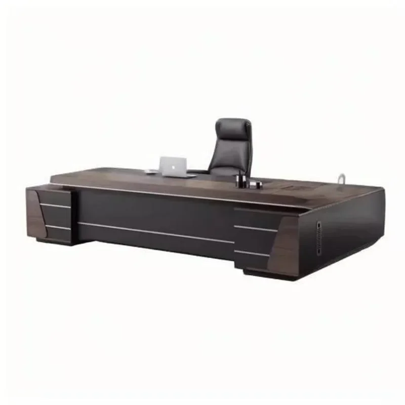 

Storage Wide Computer Table Large Modern Executive Wooden Computer Desks Gaming Drawers Mesa Para Compuatador Office Furniture