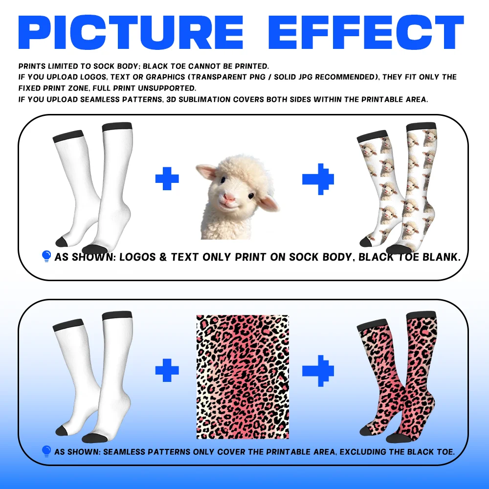 Calcetines Altos Personalizado - Knee High Sock Women reseña y precio