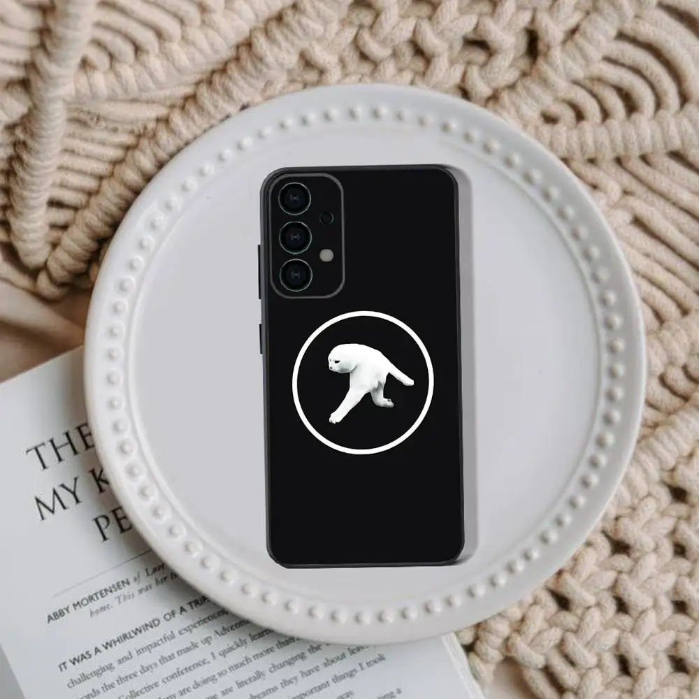 Funda de teléfono músico A-Aphex t-twin para Samsung Galaxy A73,72,51,53,52,71,22,5G,Note,J7,8,9 funda negra suave