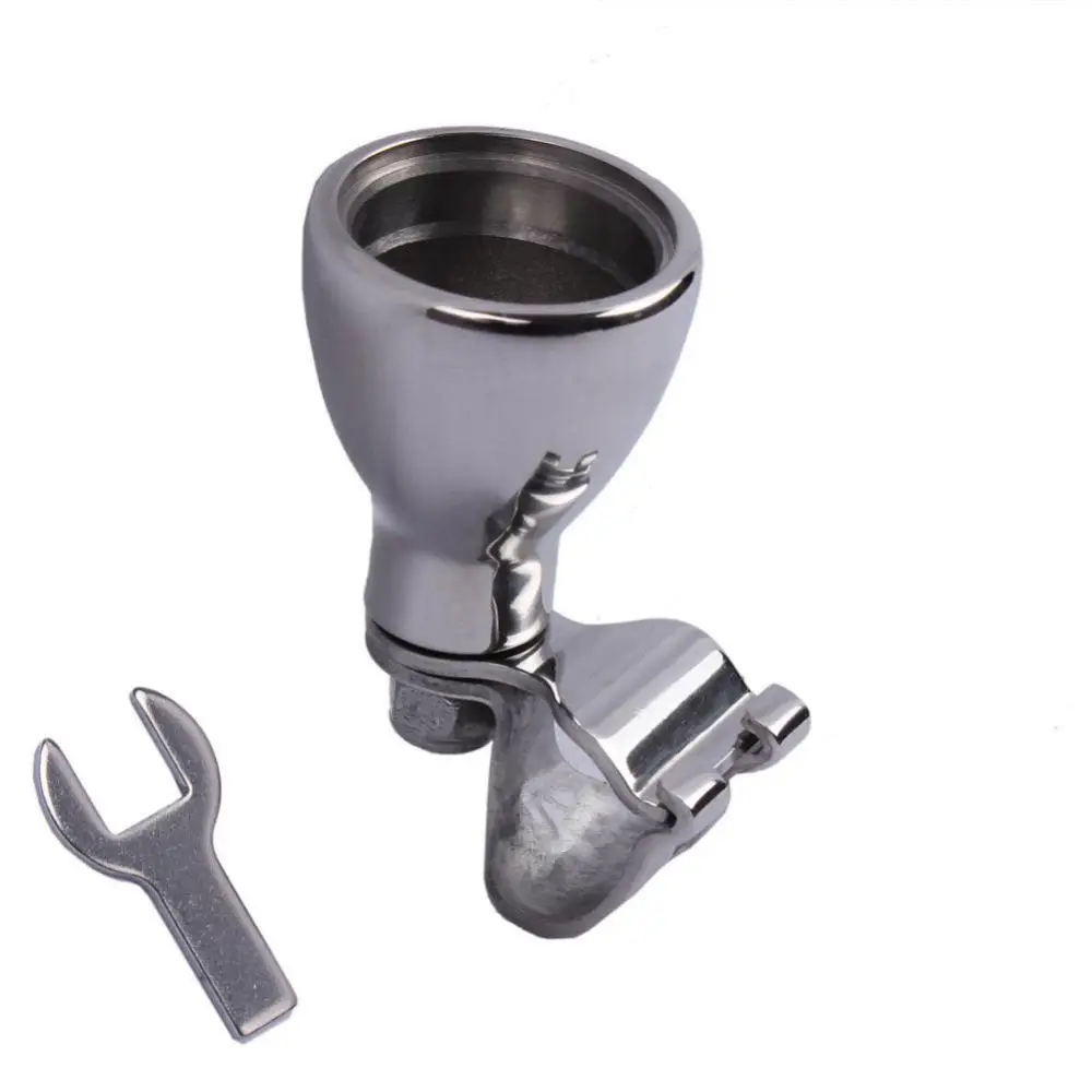 

Silver Stainless Steel Boat Steering Knob 60mm Marine Accessory for Outboard Motor Control