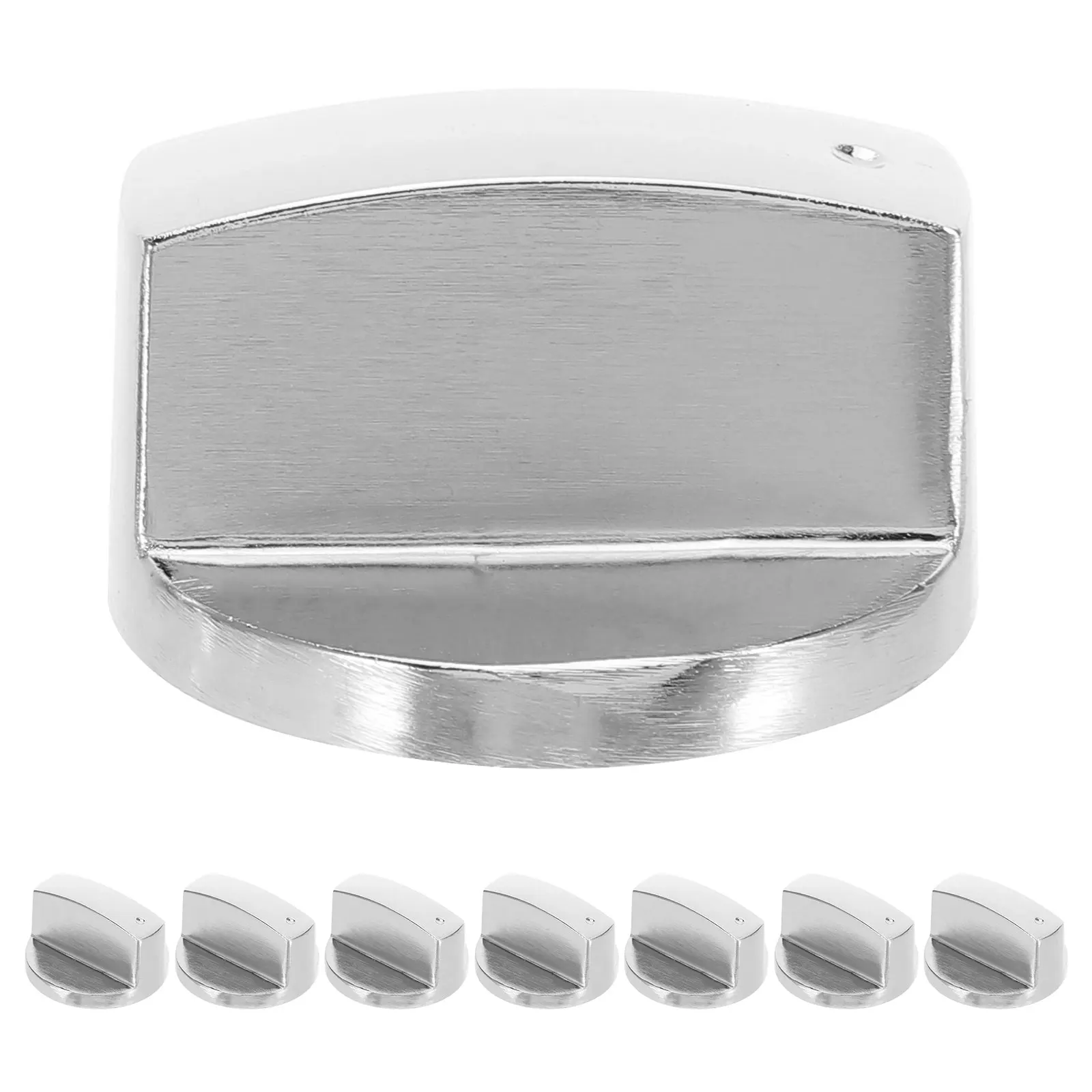 

Gas Switch Control Buttons Replacement Gas Stove On-Off Knob Parts Universal Metal Stove Ignition Cookware Components