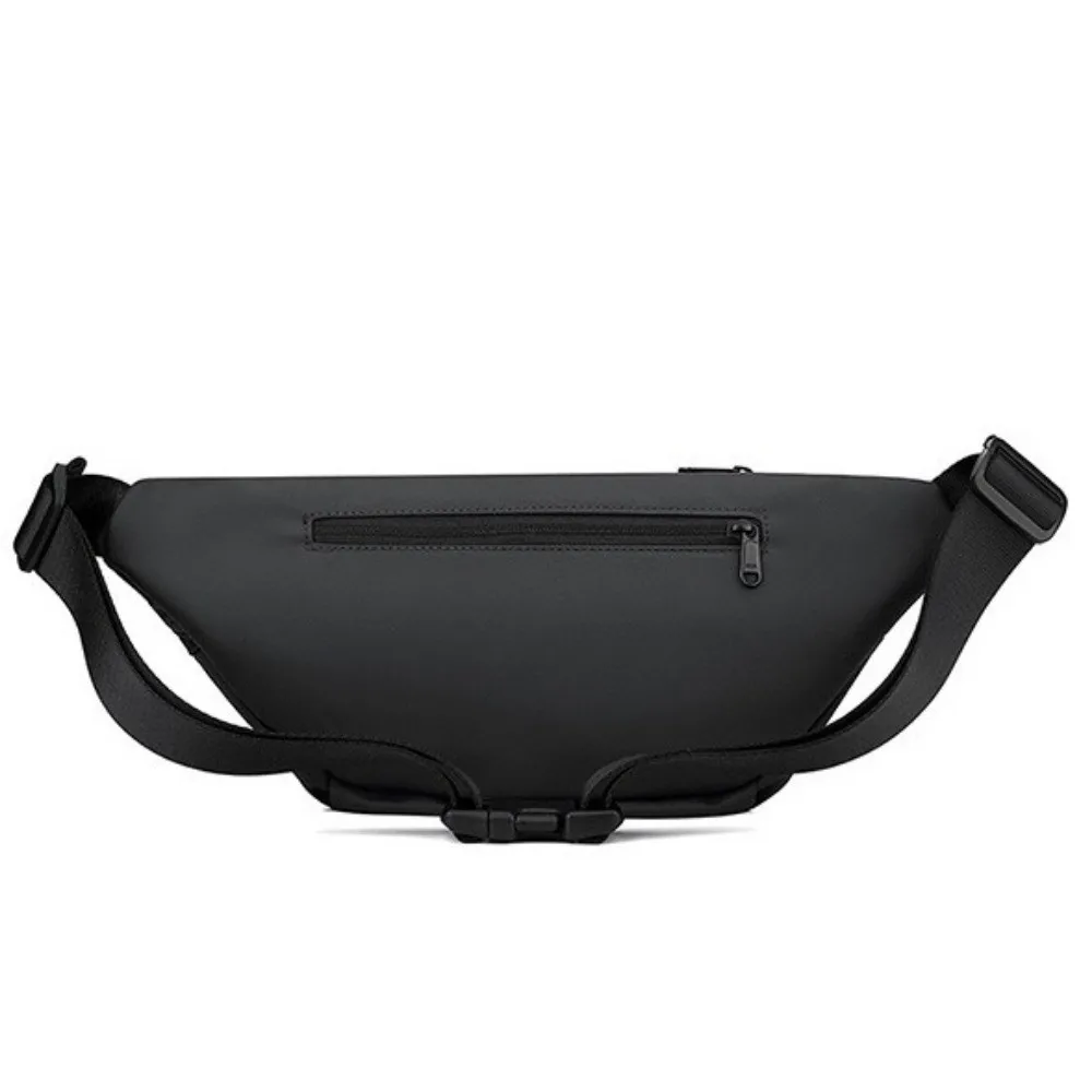 

Waterproof Men Chest Bag Large Capacity Lightweight Travel Fanny Pack Wear-resistant Multi-Compartment Sports Waist Bag Storage