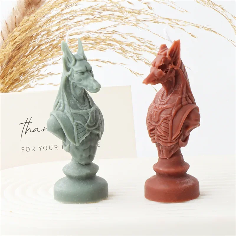 

3d King and Queen Chess Silicone Molds Soldier Pharaoh Sacrifice Knight Plaster Candle Molds Epoxy Resin Mold Candle Making Kit