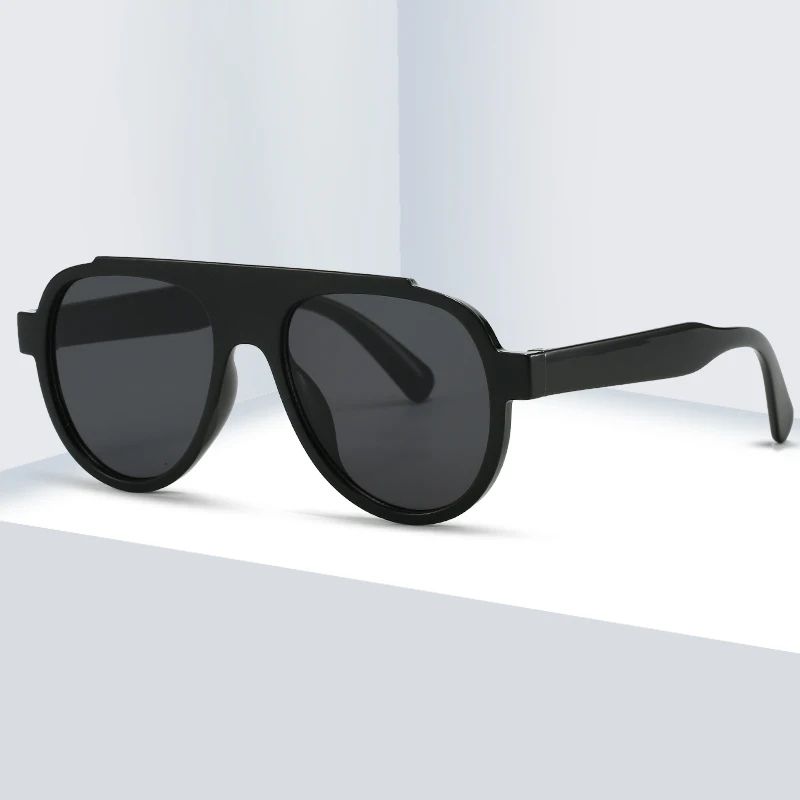 New Fashion Men Women Sunglasses Large Frame Retro Glasses Uv Protection for Outdoor Travel Eyewear Mountaineering Glasses - view 3