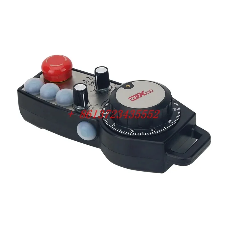 ZTWGP-3 Wireless Manual Pulse Generator CNC MPG Controller 6-Axis Handwheel with 3 Customized Expansion Buttons