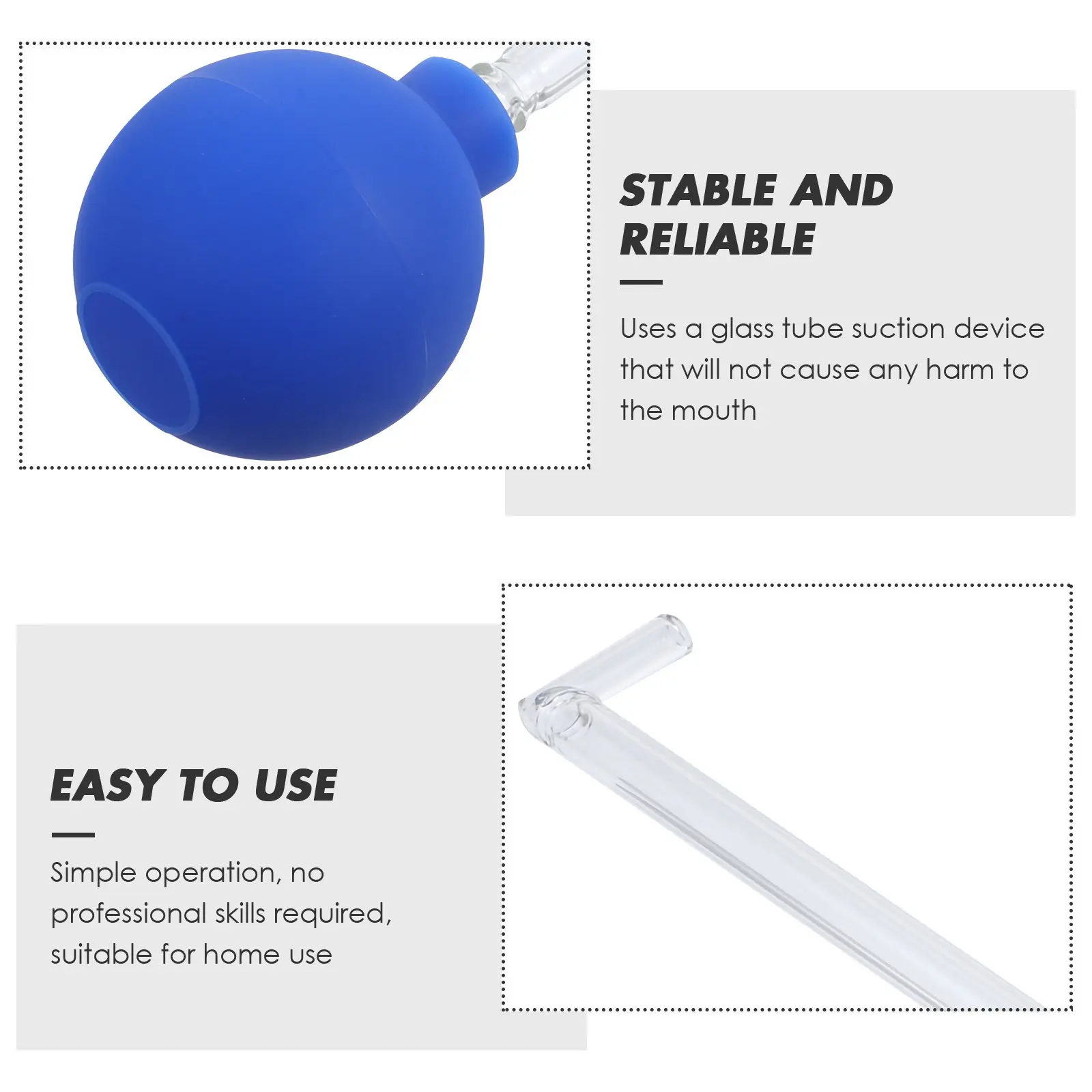 Oral Cleaner Tonsil Stone Remover Portable Manual Style Tool for Teeth Tongue and Mouth Cleaning Exquisite Ball Tube Design
