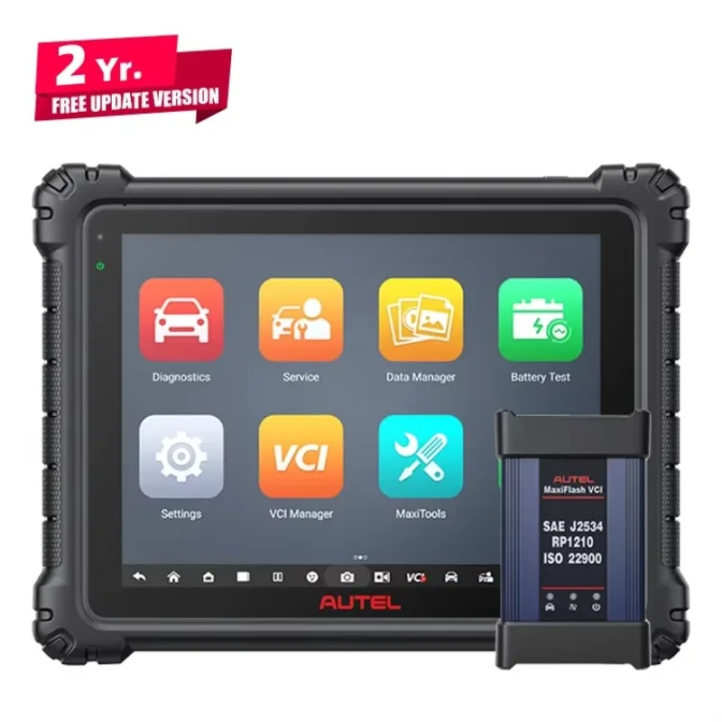 2025/2023 autel maxisys Ultra lite ms909 mk908p mk 908 2 مع تحديث مجاني ecu برمجة مبرمج أداة تشخيص السيارة المسح الضوئي