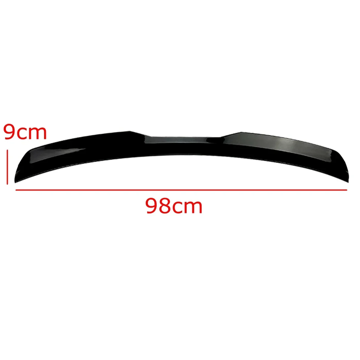 Abs auto hinterdach lippen spoiler schwanz flügel glänzend schwarz für volkswagen für vw für golf 7 mk 7,5 vii gti r gtd max 2011-2015