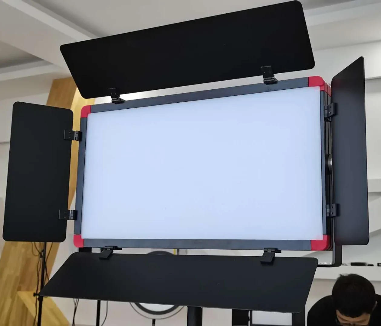 LED 840 Fill Light, 100W, YouTube Studio Photo Lights, Filme e Televisão, Venda Direta da Fábrica