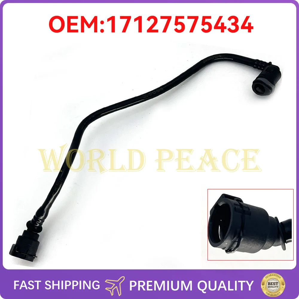 17127575434 Radiator Coolant Water Hose For BMW 5/7Series 535Li 750Li F01 F02