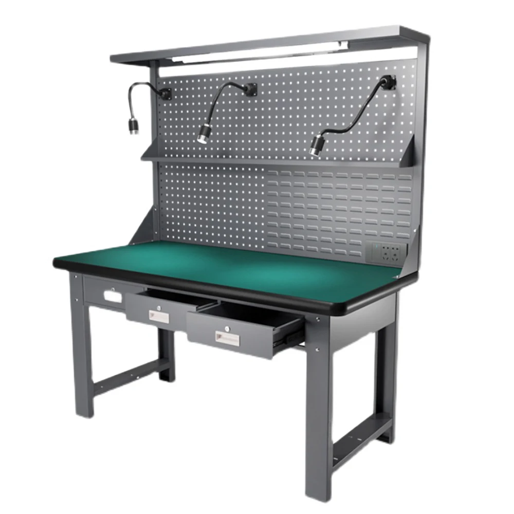 2025Heavy-Duty Multifunction Workstation Height-Adjustable Workbench Table for Tool Cabinets Customized OEM & OBM Support