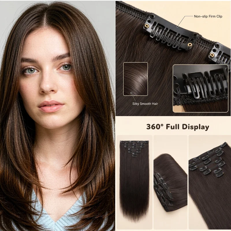 parrucca-con-clip-7-pezzi-capelli-umani-remy-20-pollici-lisci-2-30-clip-riutilizzabili-per-aumentare-il-volume-e-cambiare-lo-stile-quotidianamente-aspetto-naturale-vendita-all'ingrosso