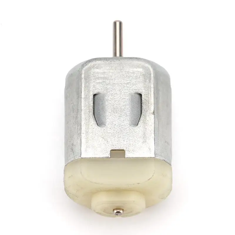 AZGIANT Micro Motor FC130 DC 12V 38mm Axis Round Shaft Copper Carbon Brush ODP Structure Cooling Vent DIY Toy Special Offer