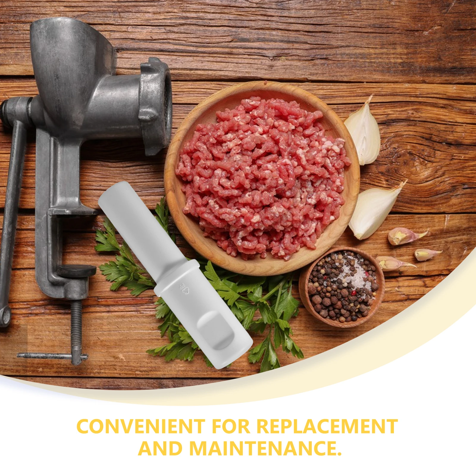 

Multifunctional Universal Meat Grinder Pusher Stomper Replacement Tool Food Rod Accessories For Kitchen Home Restaurant Use