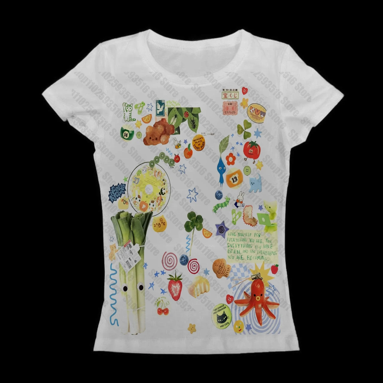 Ropa Grunge para mujer, ropa de los años 90, camisetas Vintage japonesas Y2k, camisetas para mujer, estilo Harajuku Shoujo Girl Goth Kpop Emo Kawaii