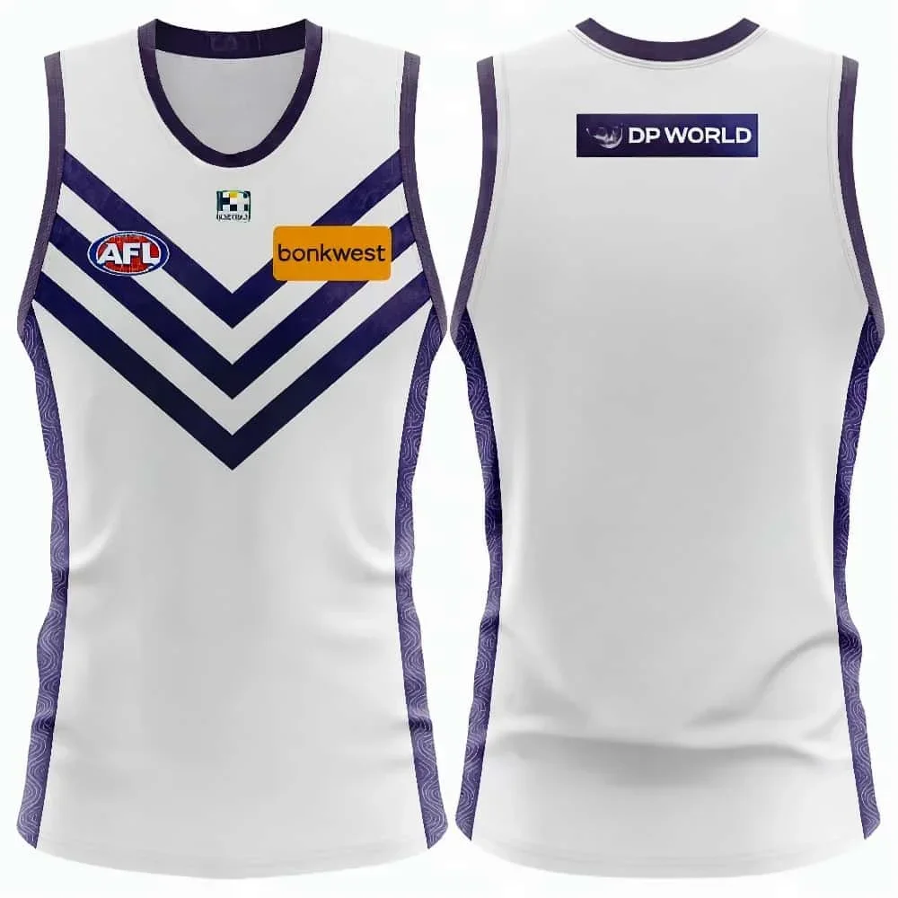 26 Australian Training Jerseys Sports Jerseys Must-have Jerseys for Fans Fremantle Dockers 3D Printed Sports Jers FamilyMatching