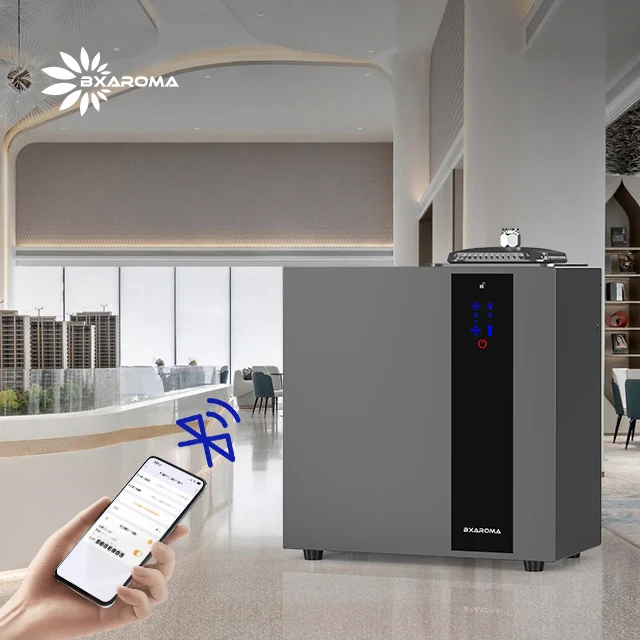 A5000 Electric Metal Large 800ml HVAC Hotel Scent Diffuser Machine with App Control